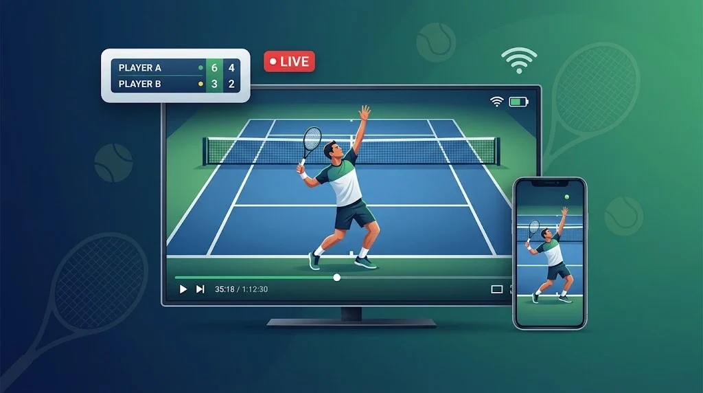 Tennis en Direct : 7 Secrets pour Vivre Chaque Match Intensément